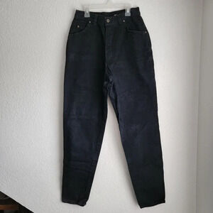 Made in USA Vintage Levi Strauss Brown Tab High Rise Mom Fit Jeans Black Size 12